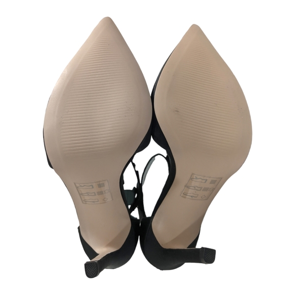 ASOS Black Satin Pumps, US 6 (UK 4) - Picture 8 of 9